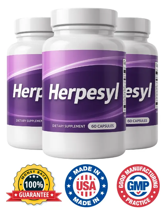 Herpesyl  - 3 bottles display